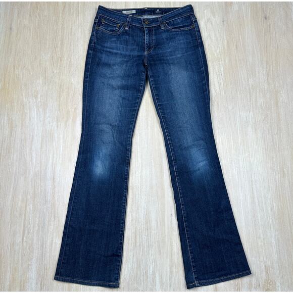 AG Adriano Goldschmied Jessie Curvy Bootcut Blue Dark Wash Casual Denim Jeans 26 - Picture 1 of 16